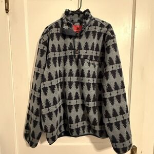 Southern Proper Tree Fleece Mens LARGE Gray NEW WITH TAGS